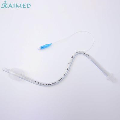 China Disposable PVC Nasal Endotracheal Tube-Cuffed Identification Professional Manufacturer Fracture Resistance Class Medical Equipment 7.5# MM for sale