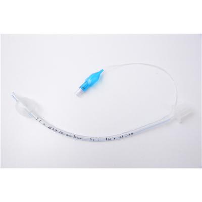 China Low Cost Disposable Strong High Standard Fracture Resistance Air PVC Disposable Cuffed Endotracheal Tube With Cylindrical Capsule 8.0#Mm ID for sale