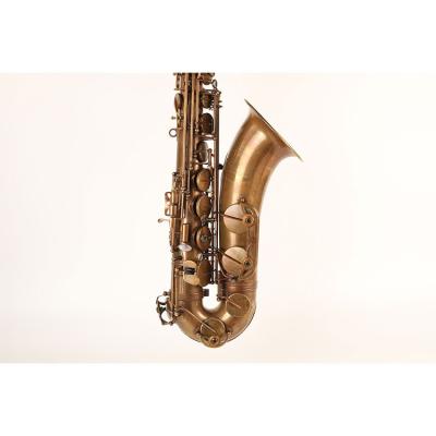 China Durable Rose Copper Tenor Saxophone Tenor Saxophone Professional H68 Brass Band Instrument for sale