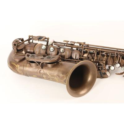 China Instrument Alto Saxophone For Junior Customized Alto Saxophone From Factory Supplier H68 Brass Band for sale