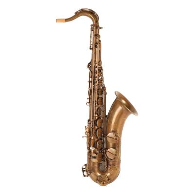 China H68 Brass Band Good Quality Materials High End Limitation The Old Copper Color Tonor Saxophone for sale