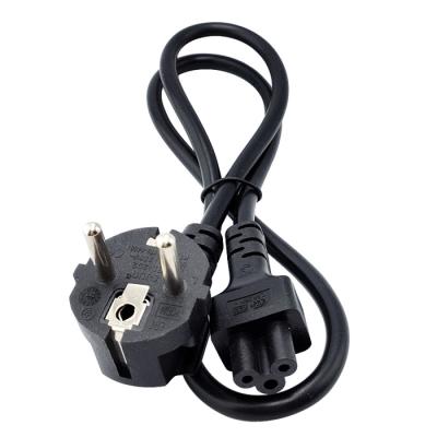 China Power Station European Standard Three Plug Plum Tail Power Cord Home Appliance Indoor Us Extension for sale