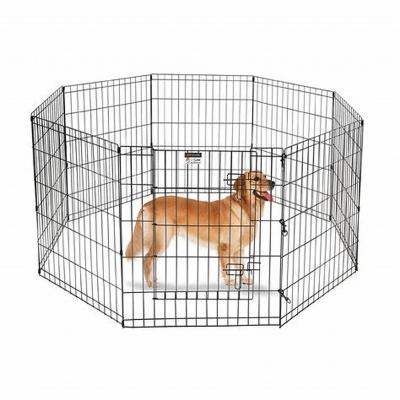 China Factory Sustainable Supply Foldable Metal Wire Dog Playpen For Pet Exercise for sale