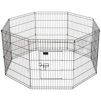 China Breathable Classics Style 8 Panel Outdoor Garden Metal Dog Exercise Playpen For Dog Play for sale