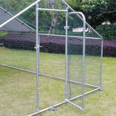 China Small Viable Outdoor Mobile Wiremaking Cat Rabbit Ducks Chicken Coop with Waterproof Cover for sale