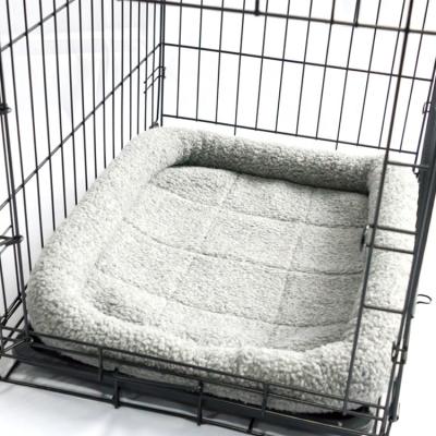 China High Quality Durable Hot Sale Galvanized Double Steel Wire Double Dog Cage Durable With Tray for sale