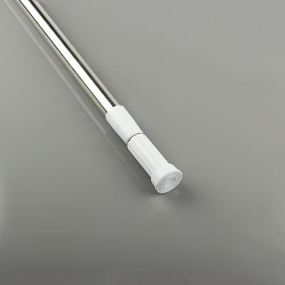 China Extensible curtain rod viable in shower of beautiful and self-supporting coupling Te koop