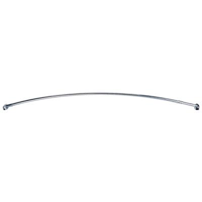 中国 Metal Stainless Steel PVC Coated Curved Shower Curtain Rail 販売のため