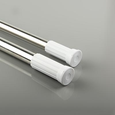 China Sustainable Extendable And Telescopic Stainless Steel Shower Curtain Rod for sale