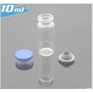 China 10ml injection vial aluminium cap/ Rubber stopper for sale