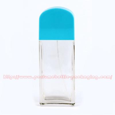 China 100ml de Fles van het glasparfum Verpakking met Plastic Fijne van de Mist de Nevelpomp van GLB en 20mm Te koop