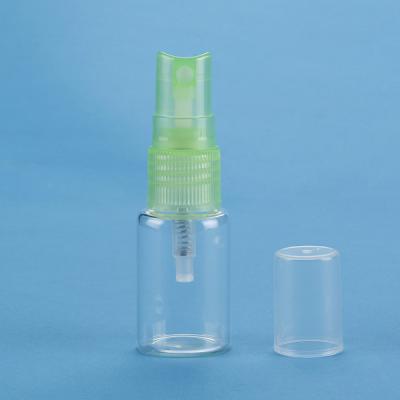 China 30ml Round Clear Plastic Juice Bottles 20 / 410 Fine Mist Sprayer Pump for sale