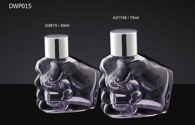 Chine 40ml 75ml de dames/d'hommes vident le poing en verre de bouteilles de parfum conçu à vendre