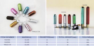 China Glasparfüm-Phiolen 3ml 4ml 8ml zu verkaufen