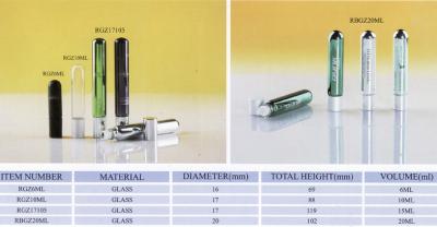 China Empty Glass Perfume Vials for sale