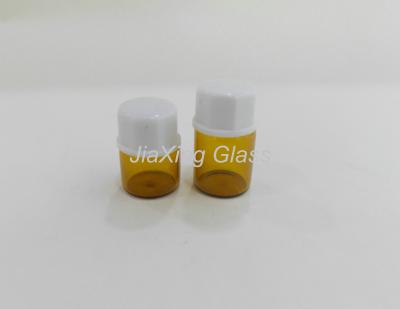 China Kundengebundene Röhrenglasphiolen, Glasphiolen mit Kappen 2ml/3ml zu verkaufen