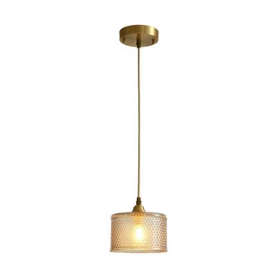 China Contemporary Nordic Bedside Shade Glass Design Light Fixture Glass Pendant Light Chinese Popular Hanging Chandelier for sale