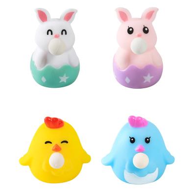 China Hot Selling Plastic Easter Cartoon Relaxing Bubbles Gift Squishy Toy for sale