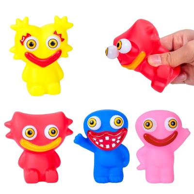 China New Design Anti-stress Educational Toys For Children Funny Eye Snap Squeeze Trick Toy for sale