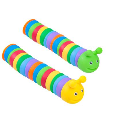 China Worry Busy Toys TPR Caterpillar Stress Ball Tracks 20.5x17.5x6cm for sale