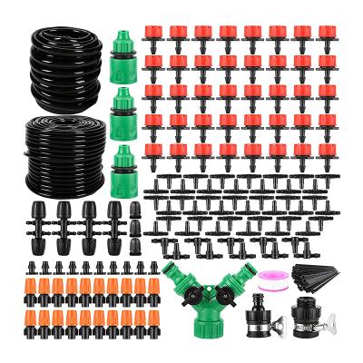 China Outdoor Irrigation Lant Irrigation Automatic Growing Drip Irrigation Adjustable Watering Gardening Kit for sale