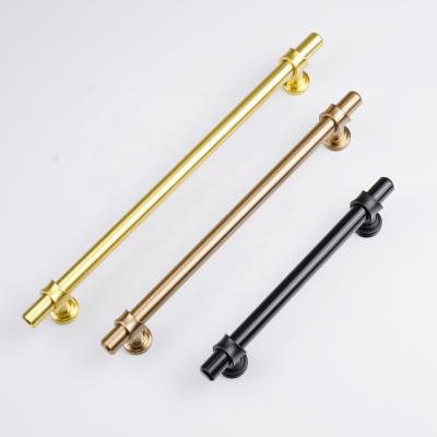 China Easy Installation T Bar Pull Handle For Cupboard And Bathroom Cabinet Drawer Pulls for sale