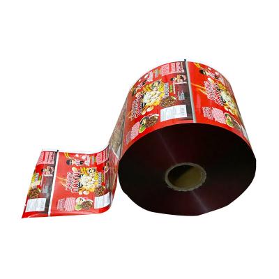 China For Automatic Packaging Machine Food Package Laminated Roll Film Package Sachet Flexible Roll Film For French Fries Packing Machine Automatic for sale