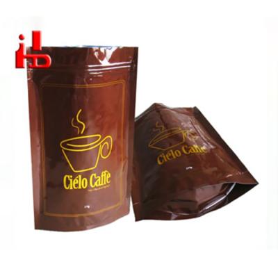 China Plastic Barrier China Suppliers Stand Pouch Coffee Bean / Powder Packaging Bag for sale