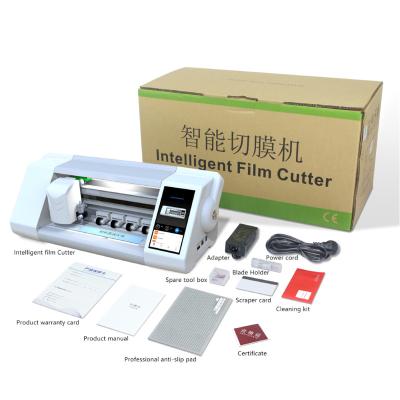 China Mobile phone screen protector tpu plotter unlimited smart cutter machine automatic protective film cutter hydrogel film open make cutting machine for sale