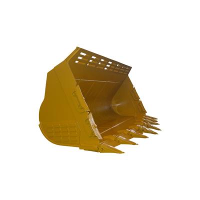 China General Clay Digging and Sand 3M3 Compact Wheel Heavy Industry Equipment Loader Bucket for 18T Wheel Loader for sale