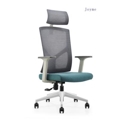 China Ergonomic Chair Swivel (Size) Adjustable Swivel Chair European White Office Swivel Chair for sale