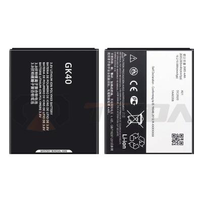 China Mobile cell phone battery GK50 GK40 HC40 for Motorola E3/E4/G4 Moto mobile phone battery with brand logo for sale