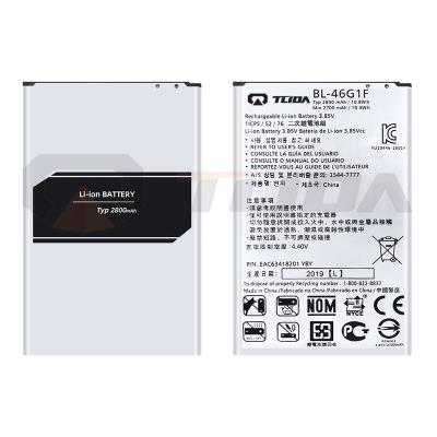 China Mobile phone cell phone battery Bl-46g1f for LG K20 plus k425 K428 K430h, for LG K10 2017 battery for sale