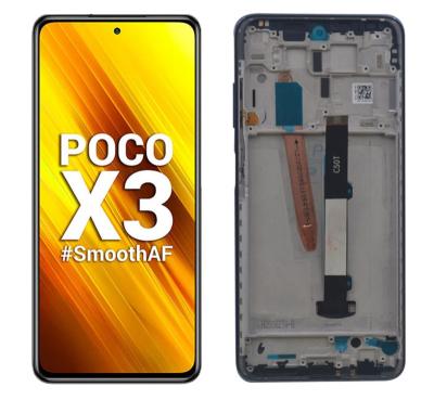 China Factory Wholesale Replacement LCD Display Poco X3 Touch Screen With View For Xiaomi Poco X3 LCD Screen For Xiaomi LCD Screen Poco X3 for sale