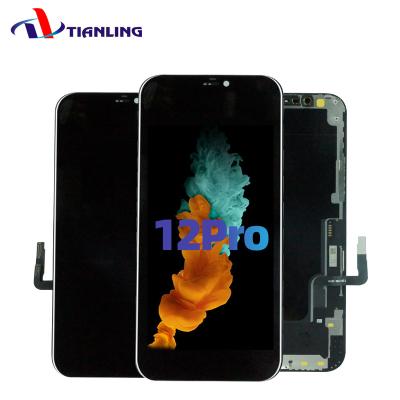 China high quality wholesale original OLED mobile phone for iphone 12 pro lcd display touch screen for iphone 12 pro lcd screen 6.1 inch for sale