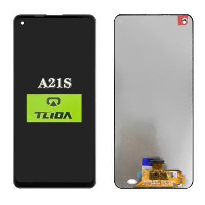 China For Galaxy A21s Package Phone LCD Individual Screen For Samsung Galaxy A21s A217 Original Service Package Phone LCD Display for sale