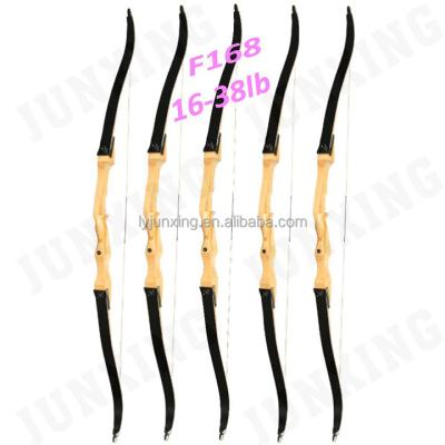 China Handmade Porcelain TIR Archery Recurves Bow Traditional Wooden Bow for sale