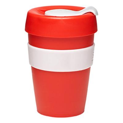 China 2021 Hot Sales Stocked Plastic Promotional Coffee Mug With Lid for sale