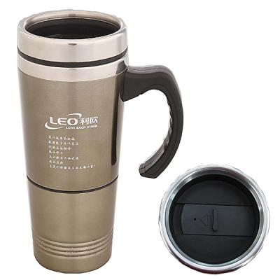 China Sustainable 16oz Stainless Steel Custom Coffee Mug for sale