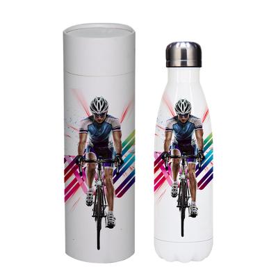 China Kills 99.9% Anti Germs 500ml Viable Bacterial Sport Stainless Steel Water Bottle for sale