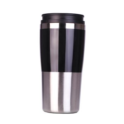 China Stainless Steel 450ml Disposable Inner Outside Car Travel Plastic Cup for sale