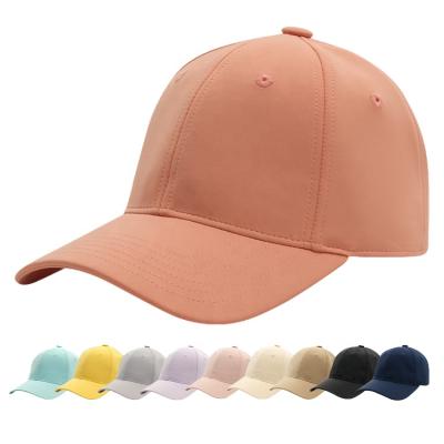 China breathable & Custom Logo Blank Plain Adjustable Baseball Hats Waterproof Running Hat Unisex for sale