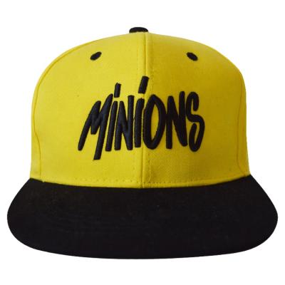 China JOINT Plain Cheap Mens Baseball Hats Custom 3d Black Logo Or 2d Embroidery Kids Snapback Cap for sale