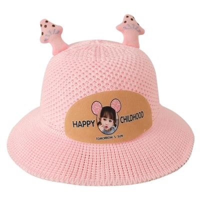 China OEM Kids Paper Wide Straw Beach Hawaiian Paper Hats Custom Kids Sun Hat Straw for sale