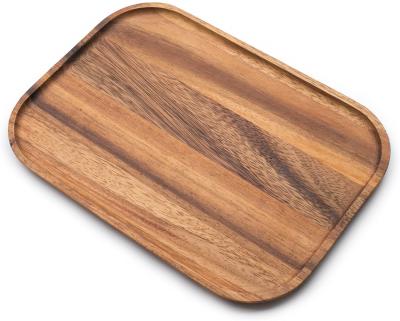 China Wholesale Premium Viable Acacia Wood Cutting Board Steak Board Small Butcher Block For Meat for sale