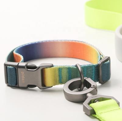 China NEW Spring Design Colorful Nylon Stocked Adjustable Dog Collar High Quality Uggs for sale