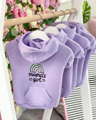 China Sustainable Wholesale Custom Cotton Dog Clothes Colorful Blank Dog Hoodie Sweater for sale