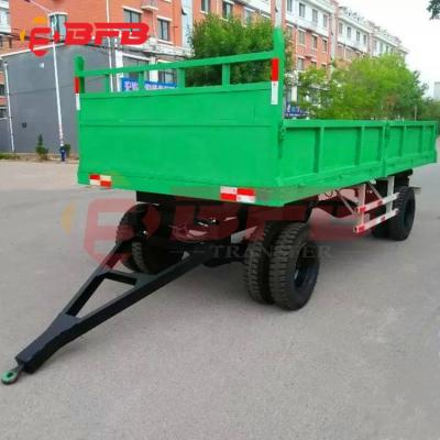 China Industrial Sized Agricultural Farm Trailer 10ton 20ton Agriculture Dump Truck Tipping Trailer for sale