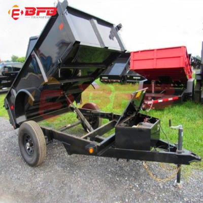 China Industrial Sized Hydraulic Welded Full Farm Tractor Grain Trailer Strong Farm for sale