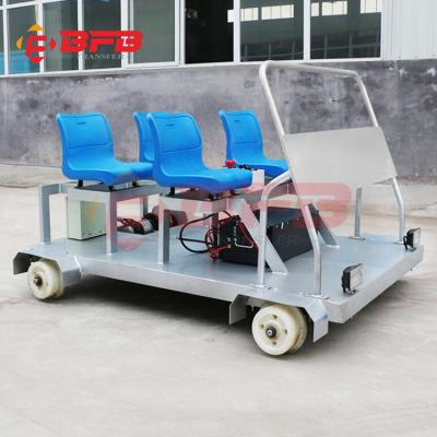 China All Workplace To Handle 1 Seat Material Battery Operated Electric Trolley For Rail Inspection And Maintenance for sale